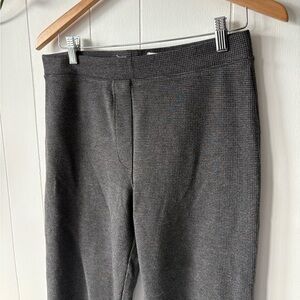 Hudson North Pull on Gray Houndstooth Straight Leg Pants Size Large